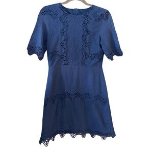 Walter Baker Navy Blue Mini Dress Size 4